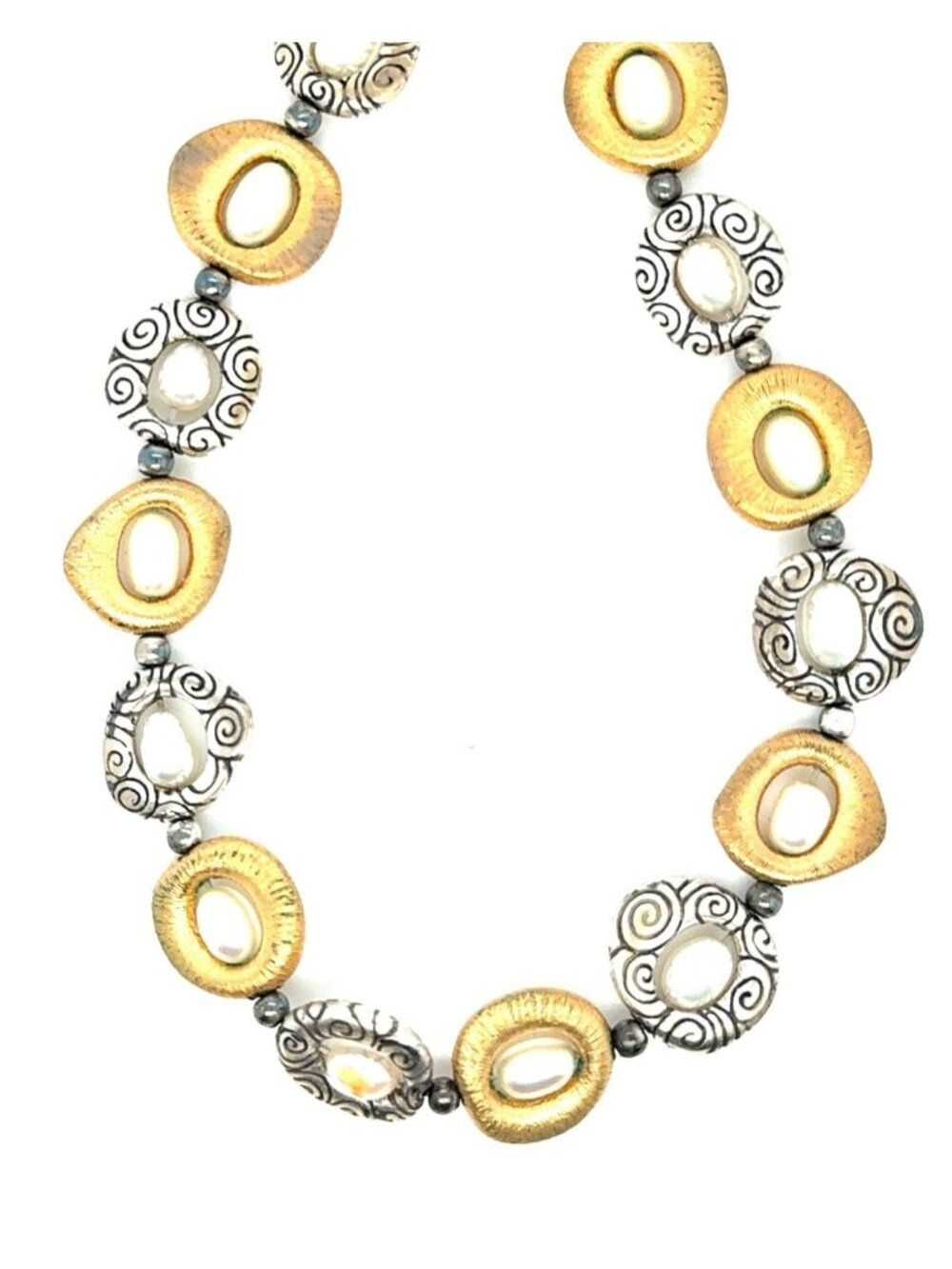 Brighton Two Tone‎ Pearl Necklace